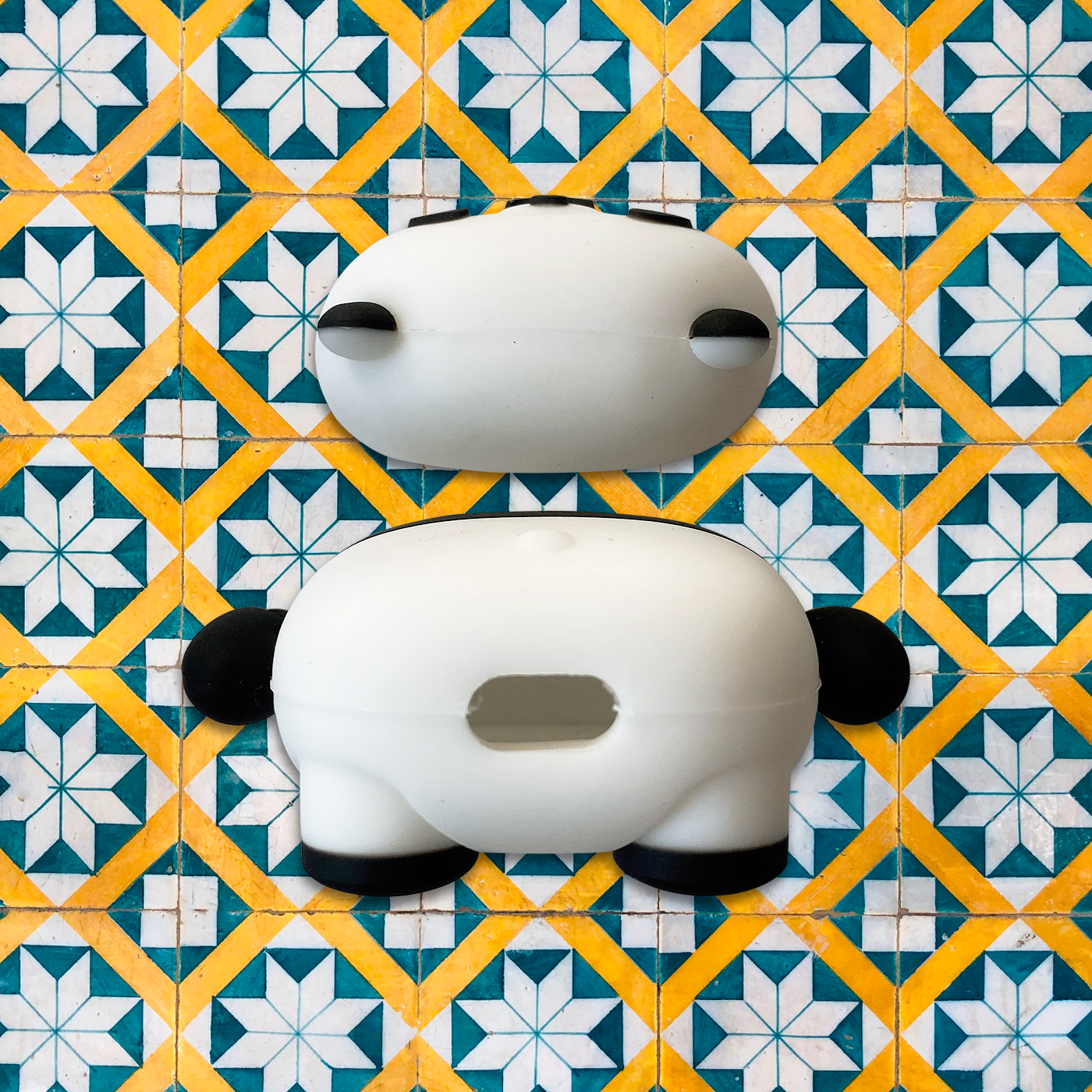 Calm Panda Airpod case