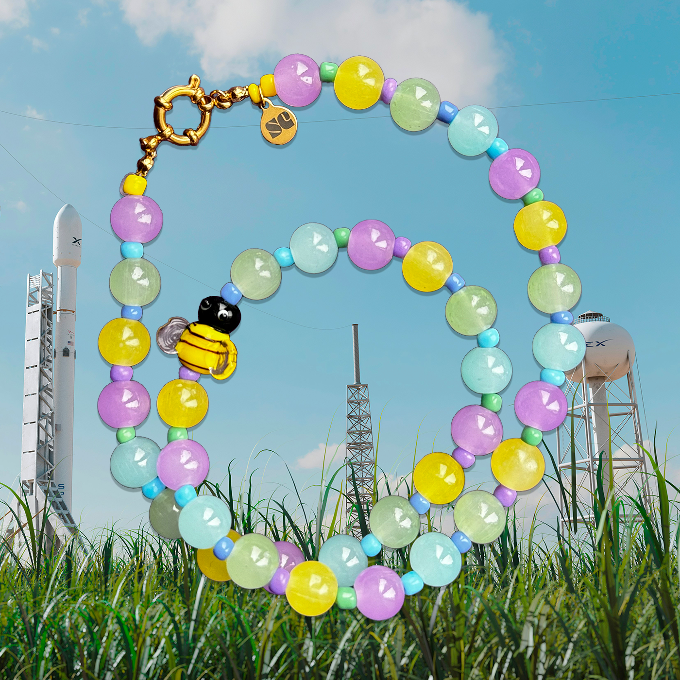 Bumble Glow Necklace