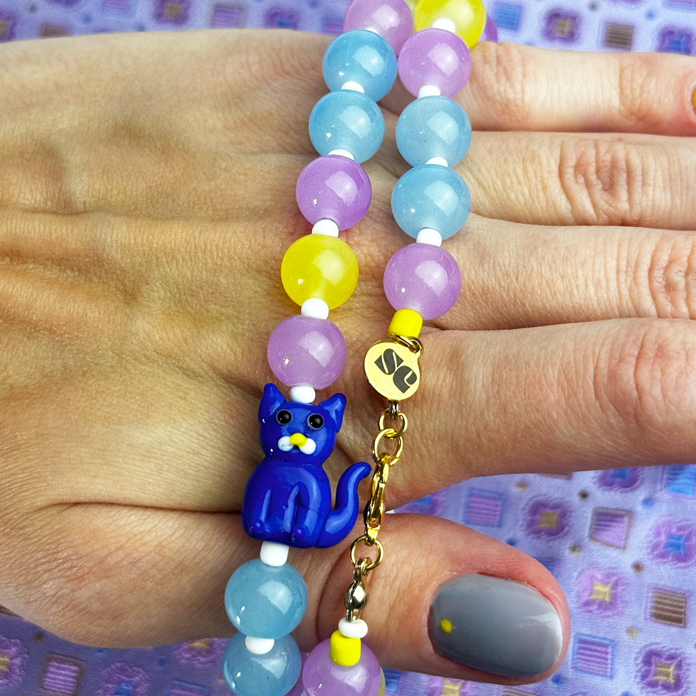 Cosmic Kitty Necklace