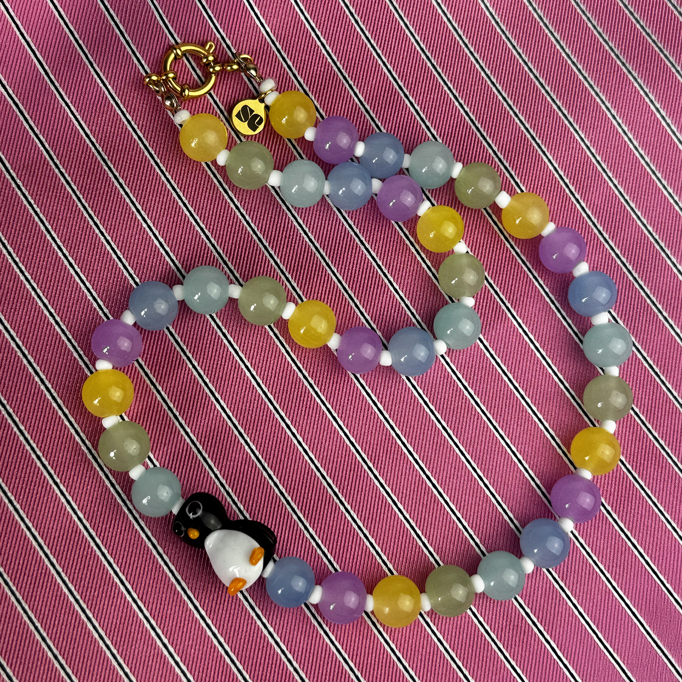 Frosty Penguin Necklace