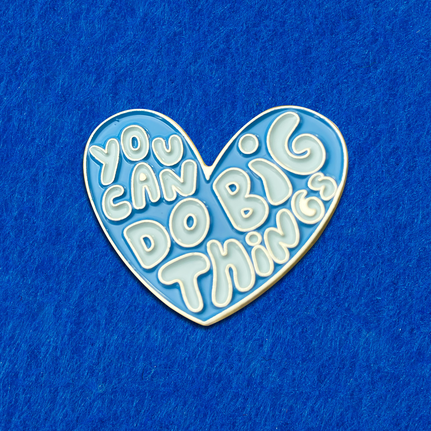 Big Things Enamel Pin