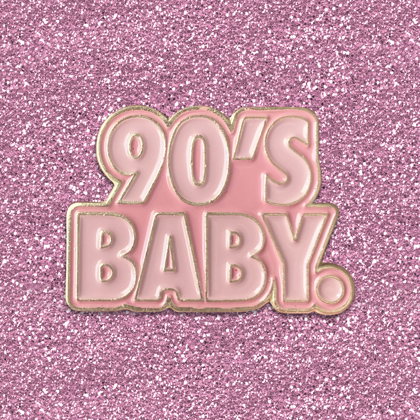 90s Baby Enamel Pin