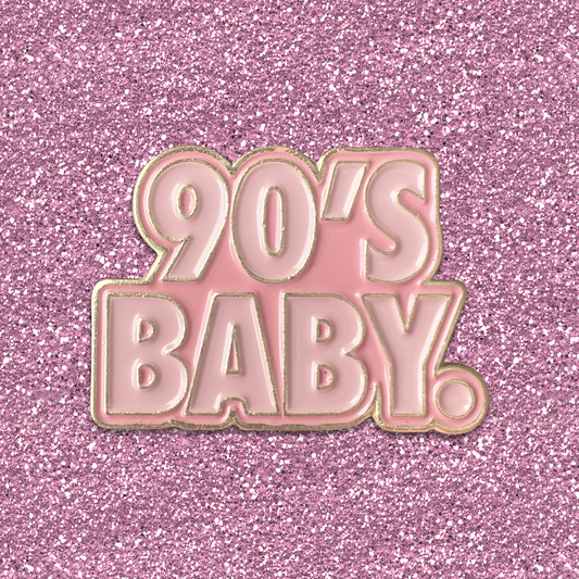 90s Baby Enamel Pin