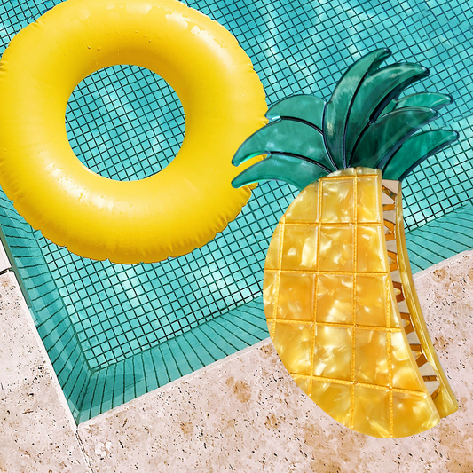 Pineapple Hair Clip