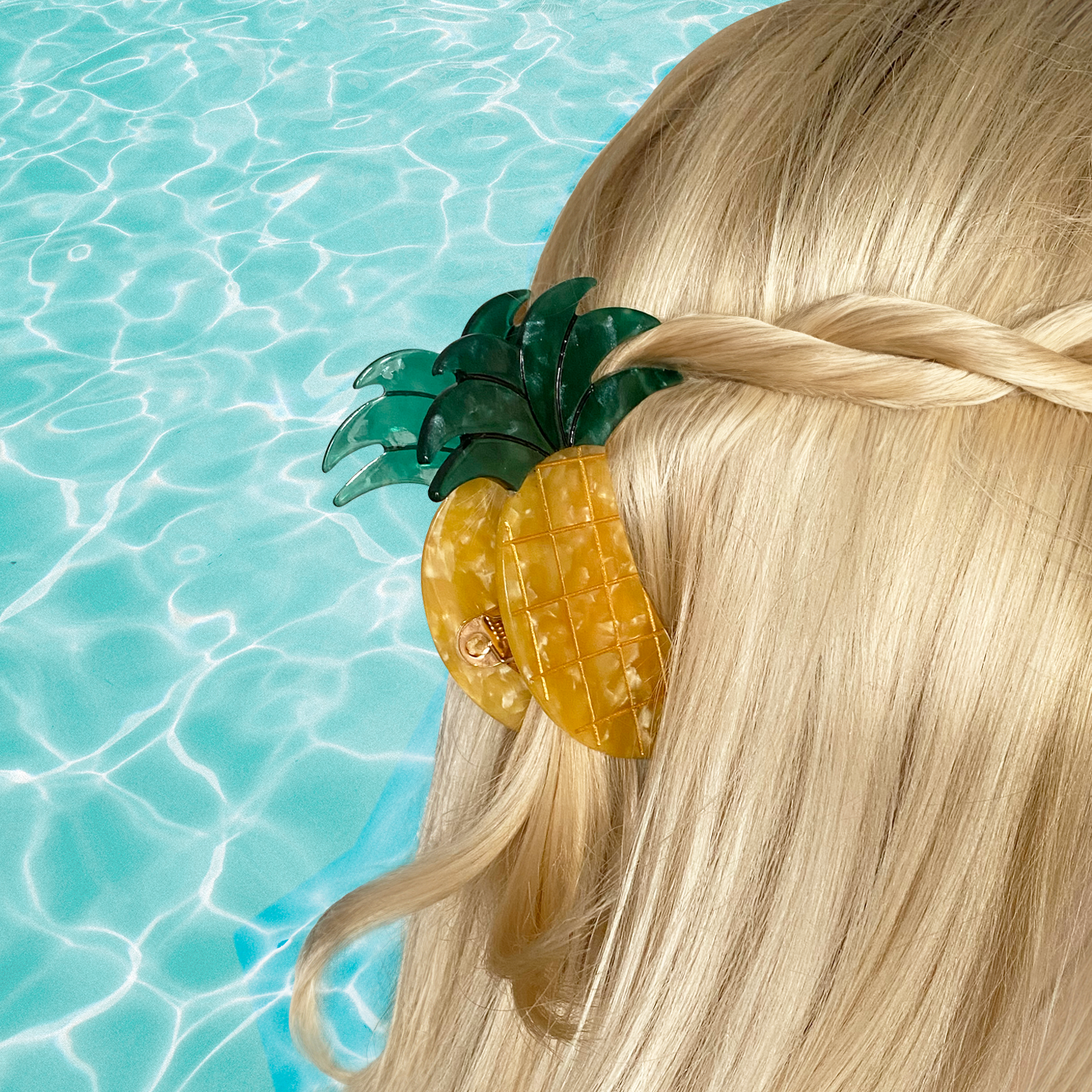 Pineapple Hair Clip